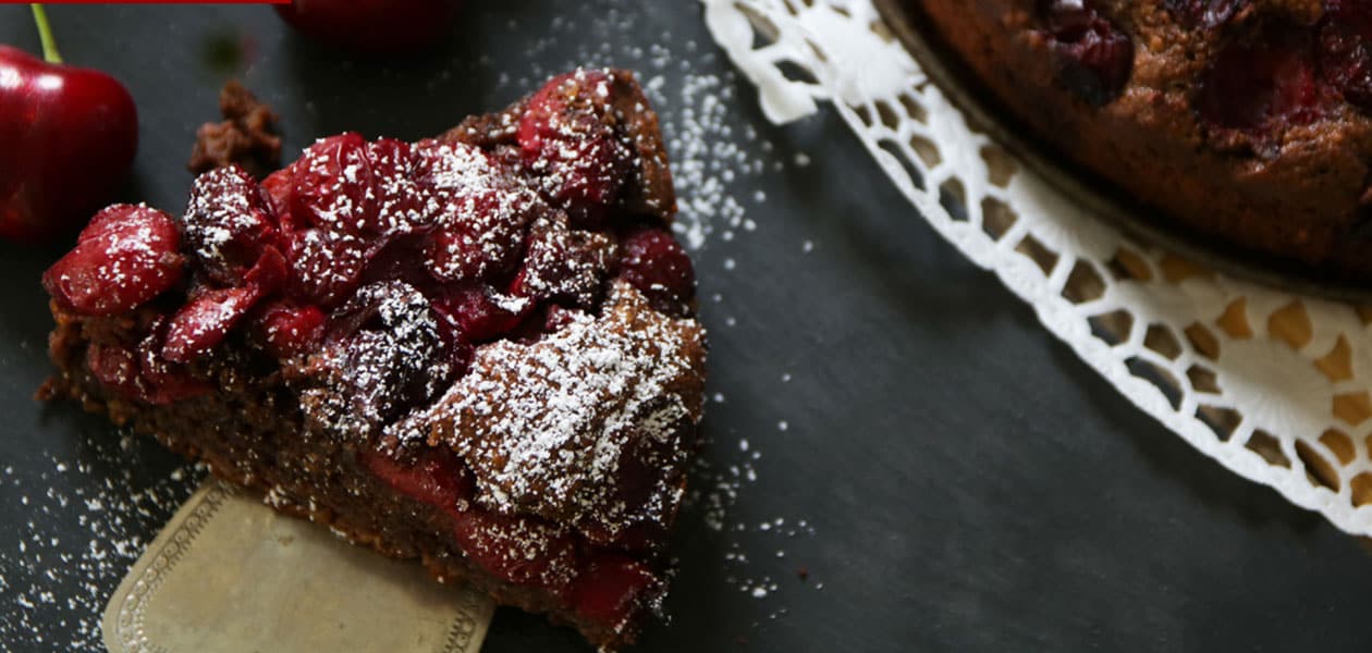 GLUTENFREIER SCHOKOKIRSCHKUCHEN