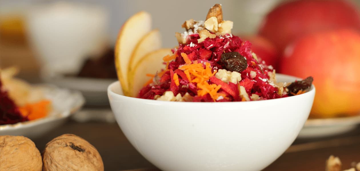 ROTE BETE ROHKOSTSALAT ROTE BETE ROHKOSTSALAT